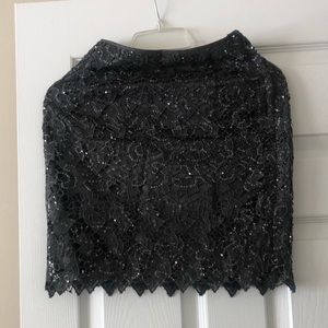 H&M Gray Sequin Skirt - Size 4 - New with Tag!